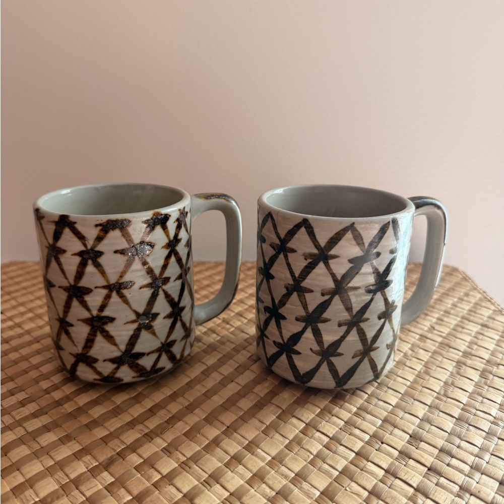 Vintage ceramic mugs